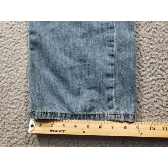 Levi's 569 Jeans Men's 34x32 Blue Denim Loose Straight Baggy Cotton Casual - Picture 9 of 16